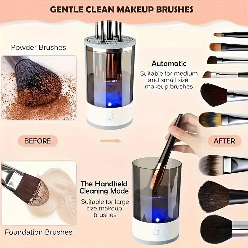 Limpiador de Brochas de Maquil - Beauty Makeup Background reseña y precio