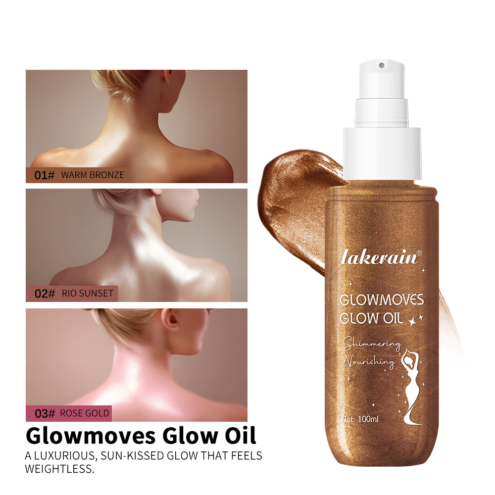 Aceite Corporal Lakerain Glowm - Body Shimmer Lotion reseña y precio