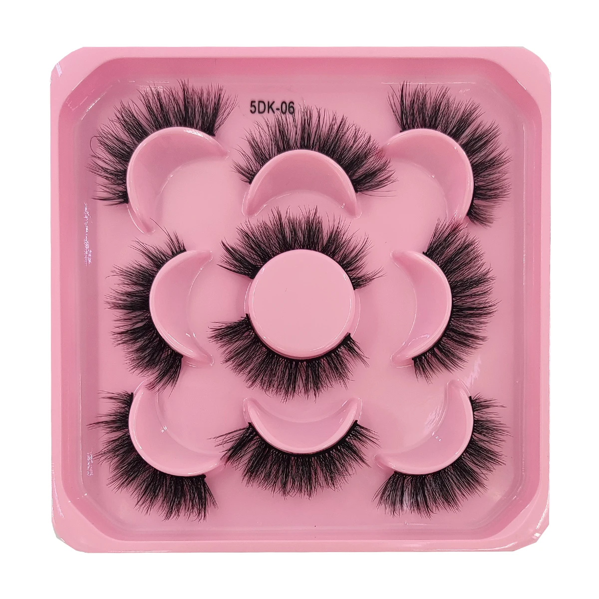 AMSDCN 5 pares de pestañas pos - Beauty Full Makeup reseña y precio