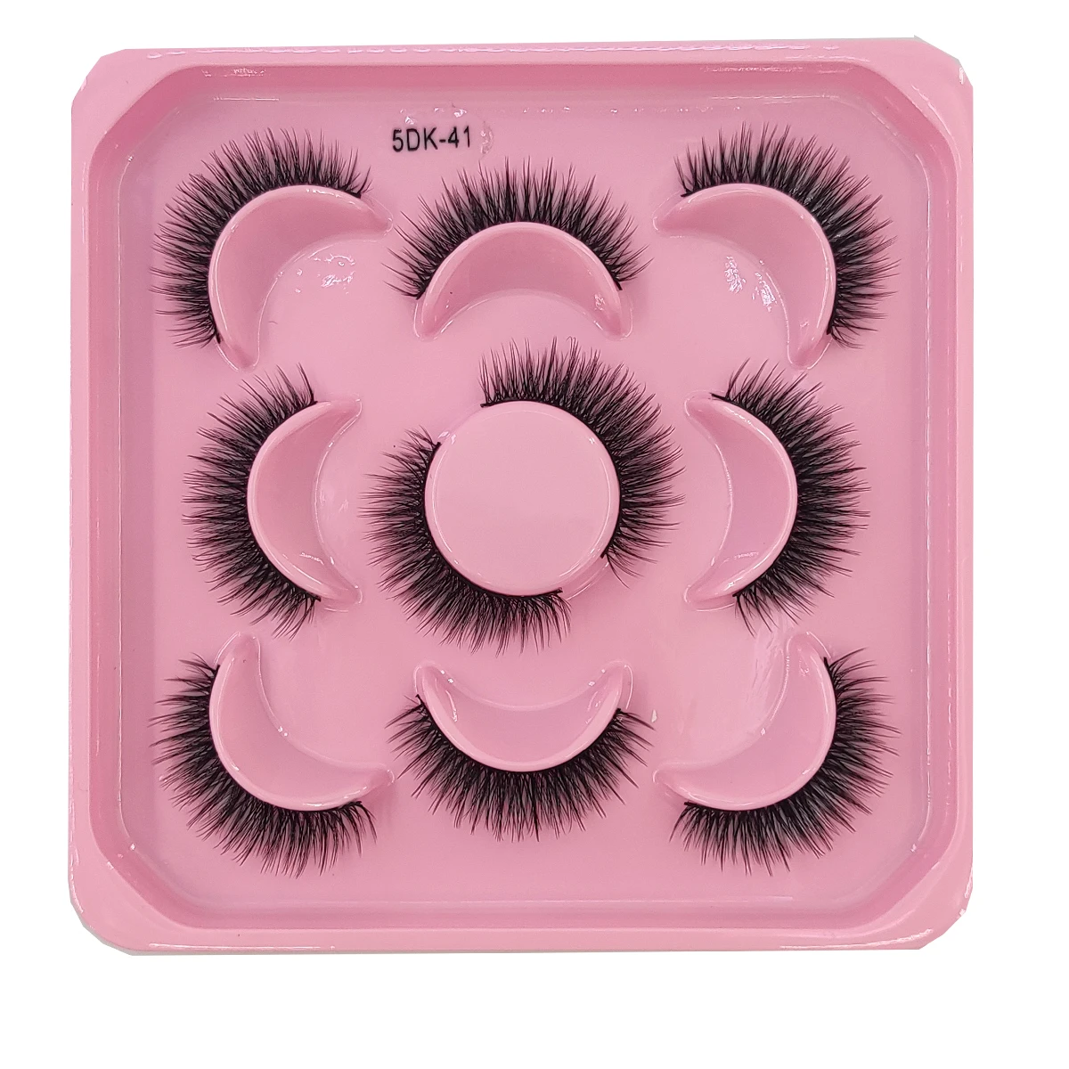 AMSDCN 5 pares de pestañas pos - Beauty Full Makeup reseña y precio