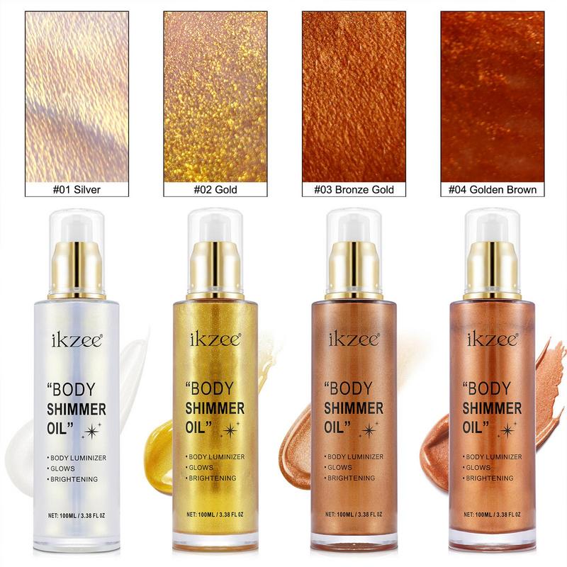Loción de aceite brillante par - Body Shimmer Lotion reseña y precio