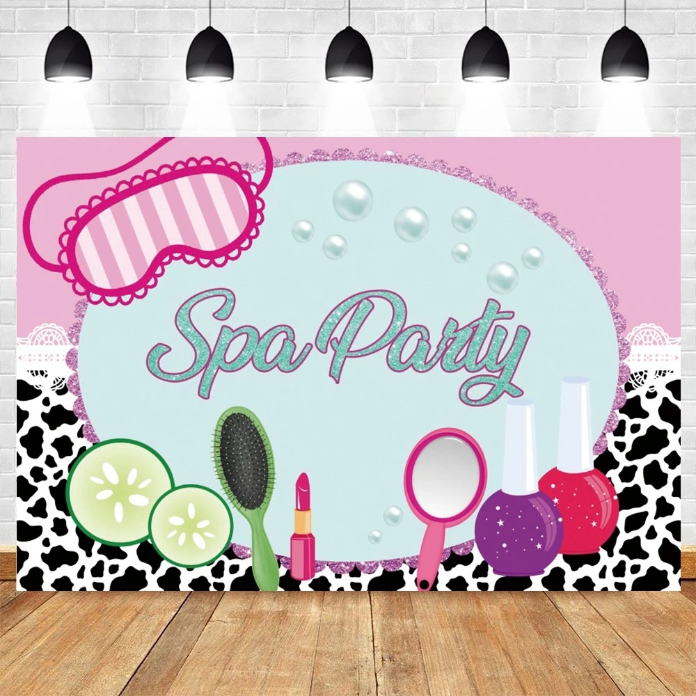 Fondo temático de fiesta de Sp - Beauty Makeup Background reseña y precio