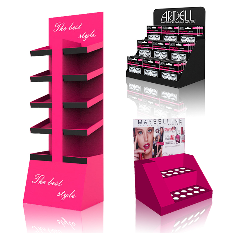 Expositor de cartón personaliz - Beauty Makeup Store reseña y precio