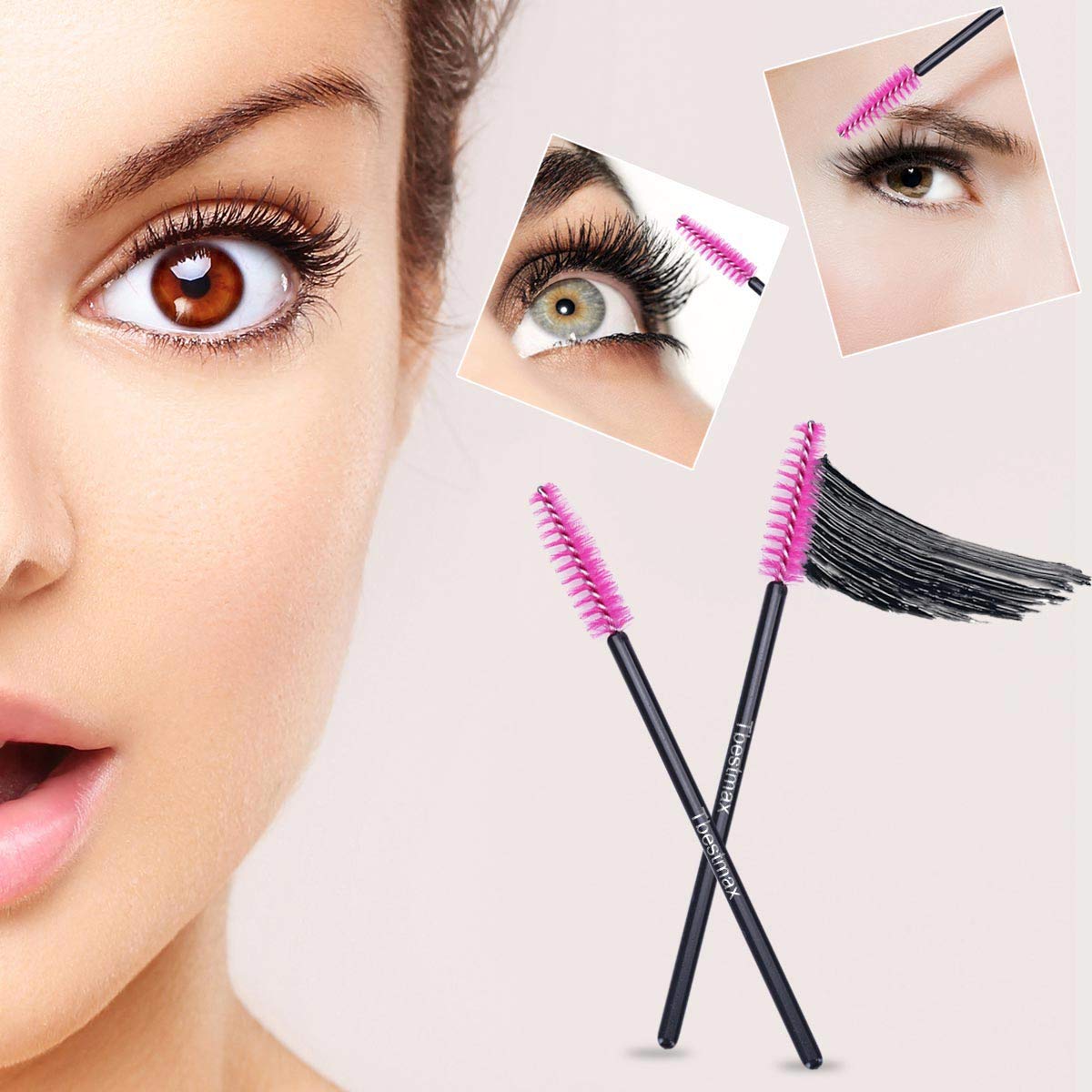 500 Uds. Varitas de cepillos p - Beauty Makeup Background reseña y precio
