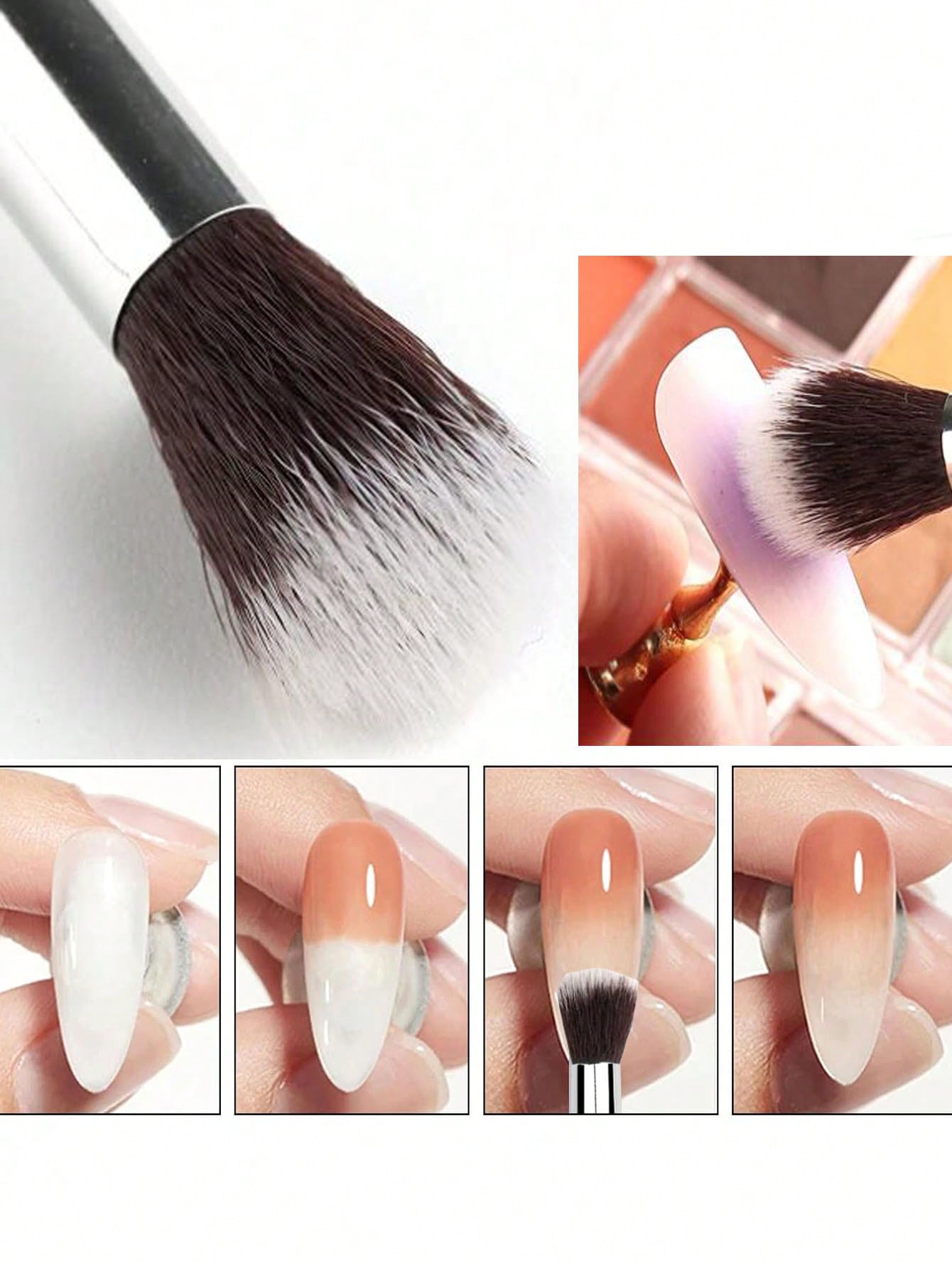 Juego de brochas para decoraci - Beauty Makeup Background reseña y precio