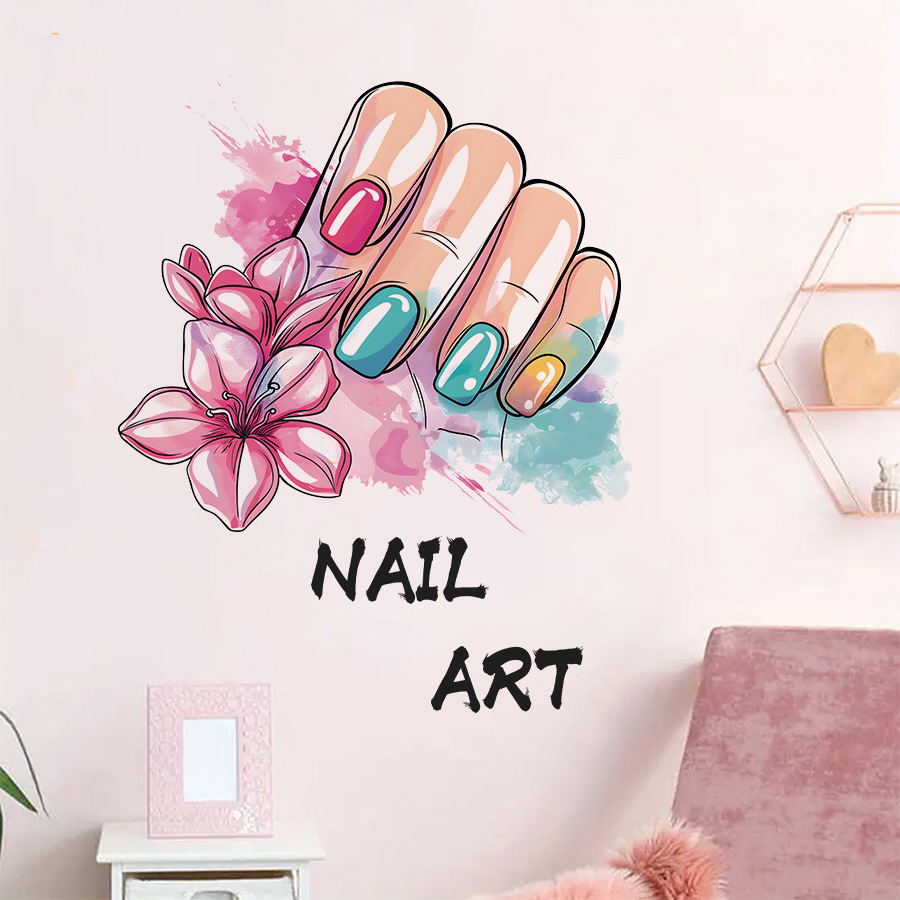 Pegatinas de pared para salón  - Beauty Makeup Wallpaper reseña y precio