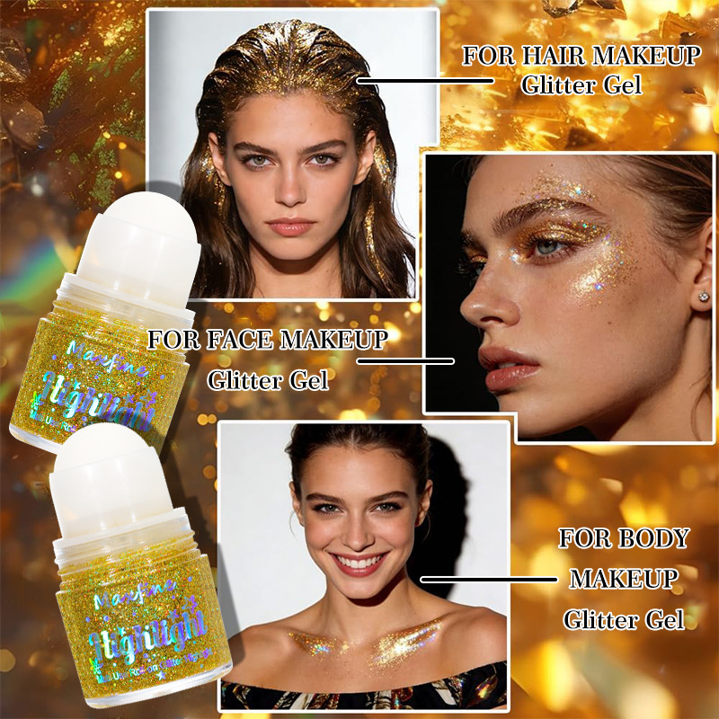 Gel de Lentejuelas Brillantes  - Body Shimmer Lotion reseña y precio