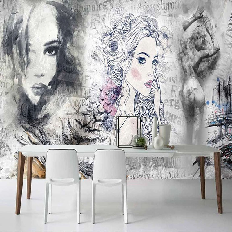 Mural 3D Personalizado, Diseño - Beauty Makeup Wallpaper reseña y precio