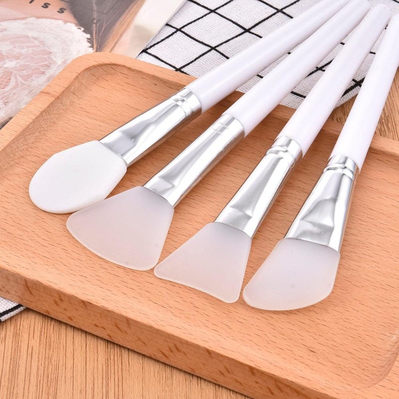 4 unids/set de cepillo de sili - Beauty Makeup Background reseña y precio
