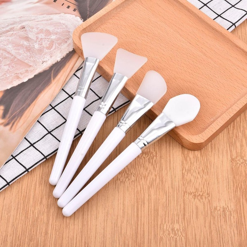 Juego de 4 Brochas de Silicona - Beauty Makeup Background reseña y precio